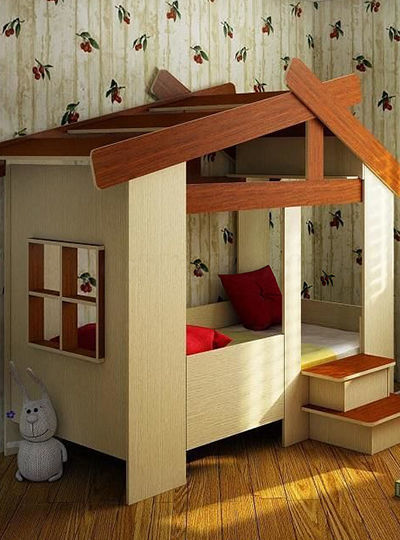 Кровать для родителей с ребенком