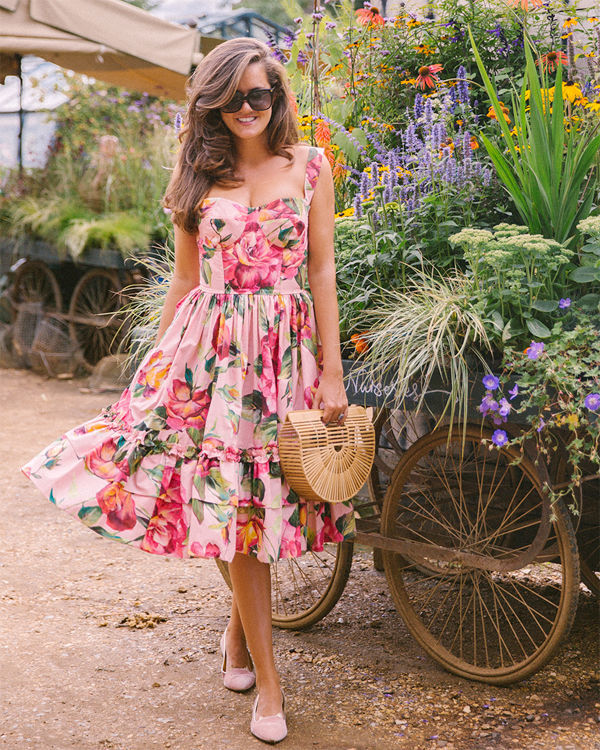 Платья на лето с цветами