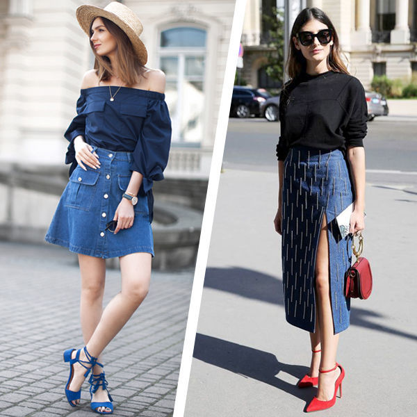 С чем носить джинсовую юбку: советы и модные образы - Лайфхакер