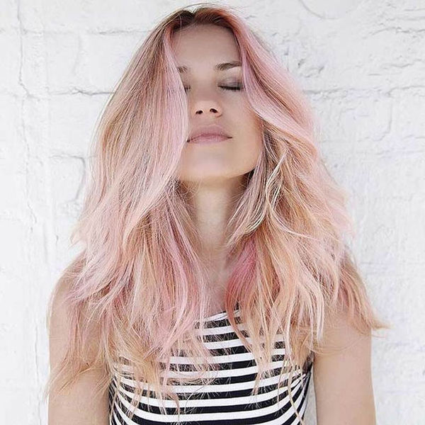 Розовые Волосы Фото