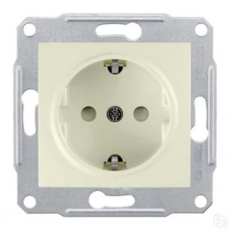 Розетка Schneider Electric Sedna С/з Со Шторками 16A 250V Sdn3000147 Schnei