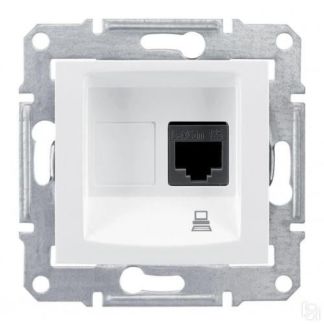 Розетка Компьютерная Rj45 Schneider Electric Sedna Utp Sdn4300121 Schneider