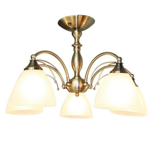 Потолочная Люстра Idlamp Milana 273/5Pf-Oldbronze IDLamp фото 1