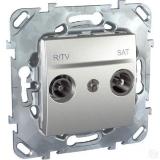 Розетка R-Tv/sat Проходная Schneider Electric Unica Mgu5.456.30Zd Schneider