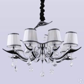 Потолочная Люстра Crystal Lux Flamingo Sp-Pl8 Chrome Crystal Lux