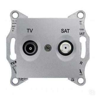 Розетка Tv/sat Оконечная Schneider Electric Sedna 1Db Sdn3401660 Schneider