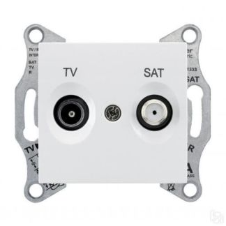 Розетка Tv/sat Проходная Schneider Electric Sedna 4Db Sdn3401921 Schneider