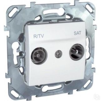 Розетка R-Tv/sat Проходная Schneider Electric Unica Mgu5.456.18Zd Schneider