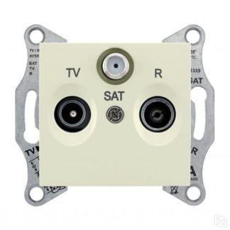 Розетка Tv/r/sat Оконечная Schneider Electric Sedna 1Db Sdn3501347 Schneide