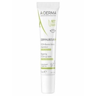 A-Derma Dermalibour+ бальзам для губ восстанавливающий, 15 мл A-Derma
