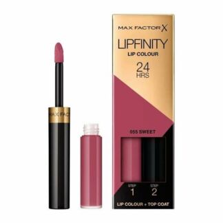 MAX FACTOR Помада для губ Lipfinity жидкая стойкая 2в1, 055 Sweet, 4 мл Max
