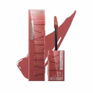 Maybelline New York Помада для губ Super Stay Vinyl Ink, 115 Peppy, жидкая