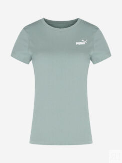 Футболка женская PUMA Ess Small No. 1, Зеленый