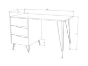 Письменный стол Фабрика Стиль Элион СП-3 s10757 фото 3