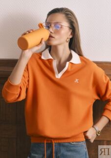 Термос Abrau Club, оранжевый