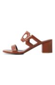 Кожаные мюли Bougeotte HS55S-LEGANA-RUST фото 4