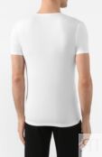 Хлопковая футболка Zegna N2M800010 фото 4