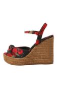 Текстильные босоножки Lolita 85 Dolce & Gabbana CZ0320/A6514 фото 4