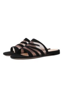 Комбинированные шлепанцы Tigra Gianvito Rossi