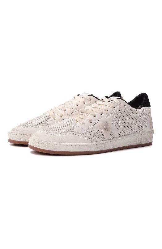 Кожаные кеды Ballstar Golden Goose Deluxe Brand GMF00717.F006013 фото 1