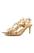 Кожаные босоножки Flavia 70 Gianvito Rossi G32554.70RIC.GMETRME фото 1