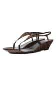 Текстильные босоножки Cassandra 40 Saint Laurent 825279/AAC9R фото 1