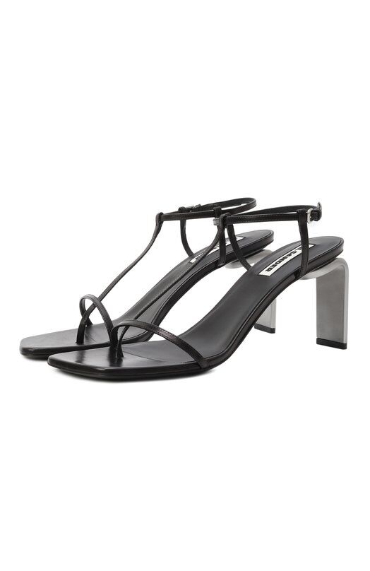 Кожаные босоножки Jil Sander J15WP0158-P4864 фото 1