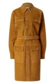 Замшевое платье Bottega Veneta 813139/V4HV0 фото 1