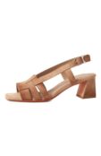 Замшевые босоножки Santoni WHNG70933HA2T0AE фото 4