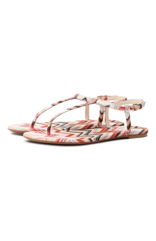 Текстильные сандалии Missoni MWF109 фото 1