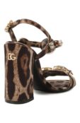 Текстильные босоножки Keira 105 Dolce & Gabbana CR1802/A9T45 фото 5