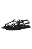 Текстильные сандалии Bianca Dolce & Gabbana CQ0601/A9T43 фото 1