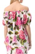 Хлопковый топ Dolce & Gabbana F756UT/HS5S4 фото 4