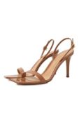 Кожаные босоножки Ribbon Gianvito Rossi G32201.85RIC.VERPRAL фото 1