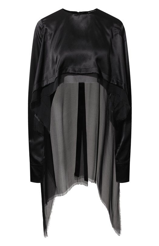 Шелковый топ Ann Demeulemeester 2402-W-T022-FA134-099 фото 1