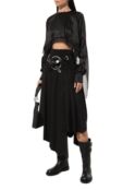 Шелковый топ Ann Demeulemeester 2402-W-T022-FA134-099 фото 2
