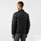 Мужская стёганая куртка Lacoste со скрытым капюшоном фото 2