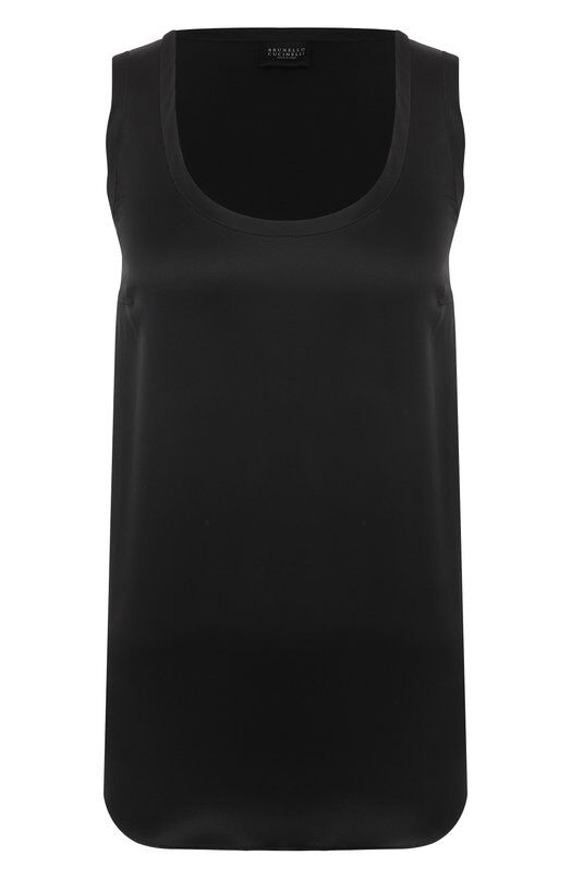 Шелковый топ Brunello Cucinelli MPC59E0600 фото 1