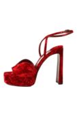 Текстильные босоножки Karli 125 Jimmy Choo KARLI/PF 125/RDV фото 4