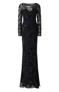 Платье с отделкой пайетками Jenny Packham