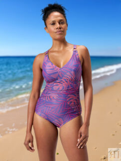 Купальник слитный женский Speedo, Фиолетовый
