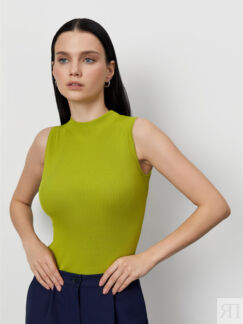 Just Clothes Топ без рукавов в рубчик