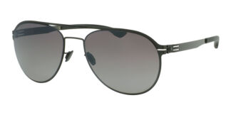 Солнцезащитные очки унисекс Ic Berlin Attila L Gun-Metal Black Storm Grey