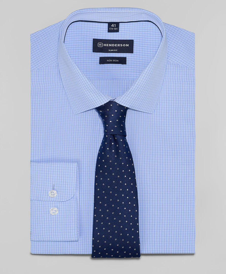Рубашка HENDERSON дл.р. SHL-2269-S BLUE фото 1