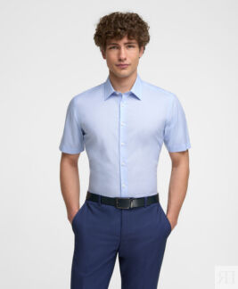 Рубашка HENDERSON кр.р. SHS-0708-S BLUE
