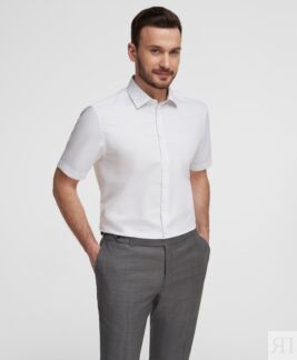 Рубашка HENDERSON кр.р. SHS-0701-R WHITE