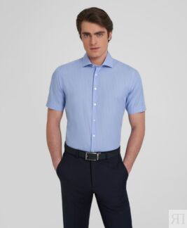 Рубашка HENDERSON кр.р. SHS-0691-S BLUE