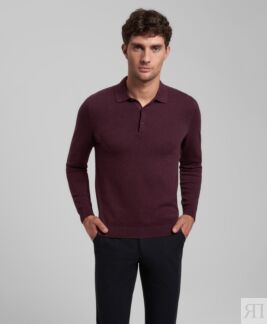 Поло трикотажное HENDERSON KWL-0892 BORDO