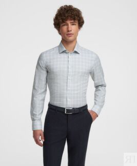 Рубашка HENDERSON дл.р. SHL-2168-S GREEN HENDERSON Рубашка из 100% хлопка,