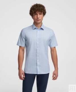 Рубашка HENDERSON кр.р. SHS-0716-S BLUE